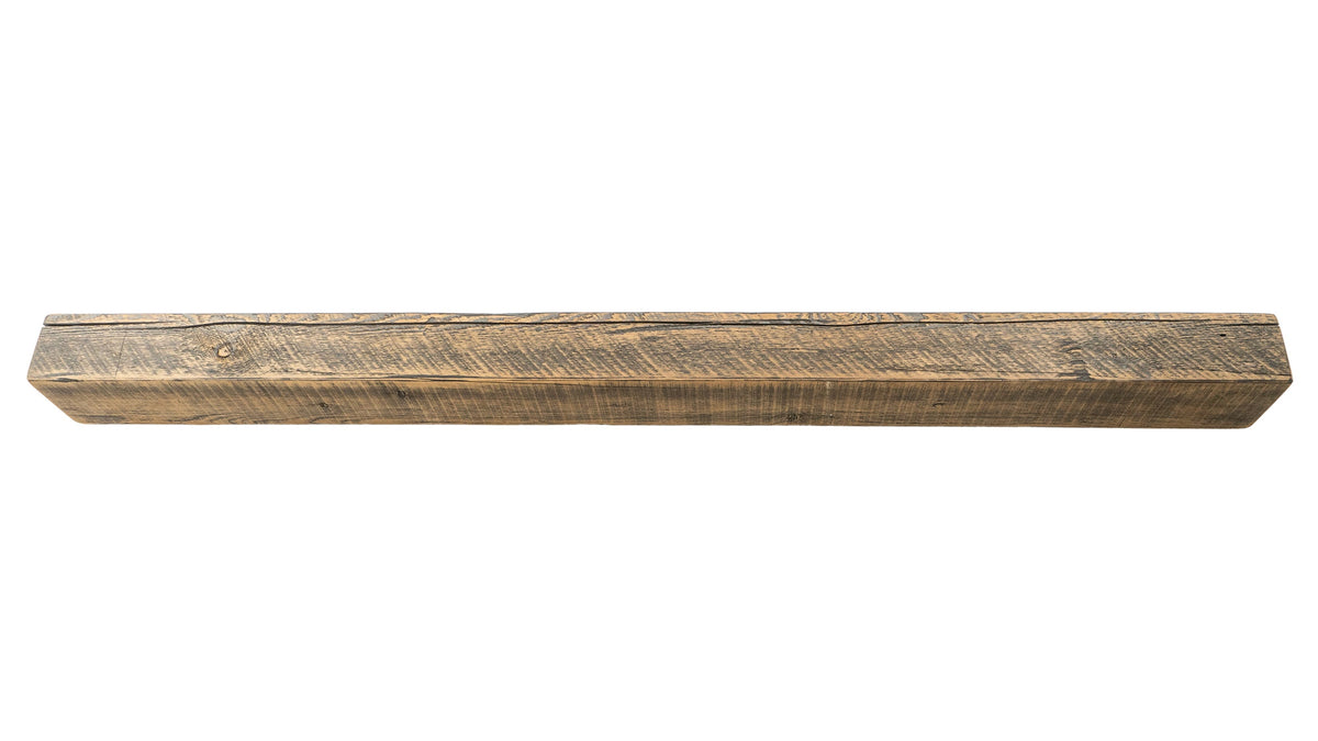 Reclaimed Wood Fireplace Mantel - Dakota Timber Co - Fireplace Mantels