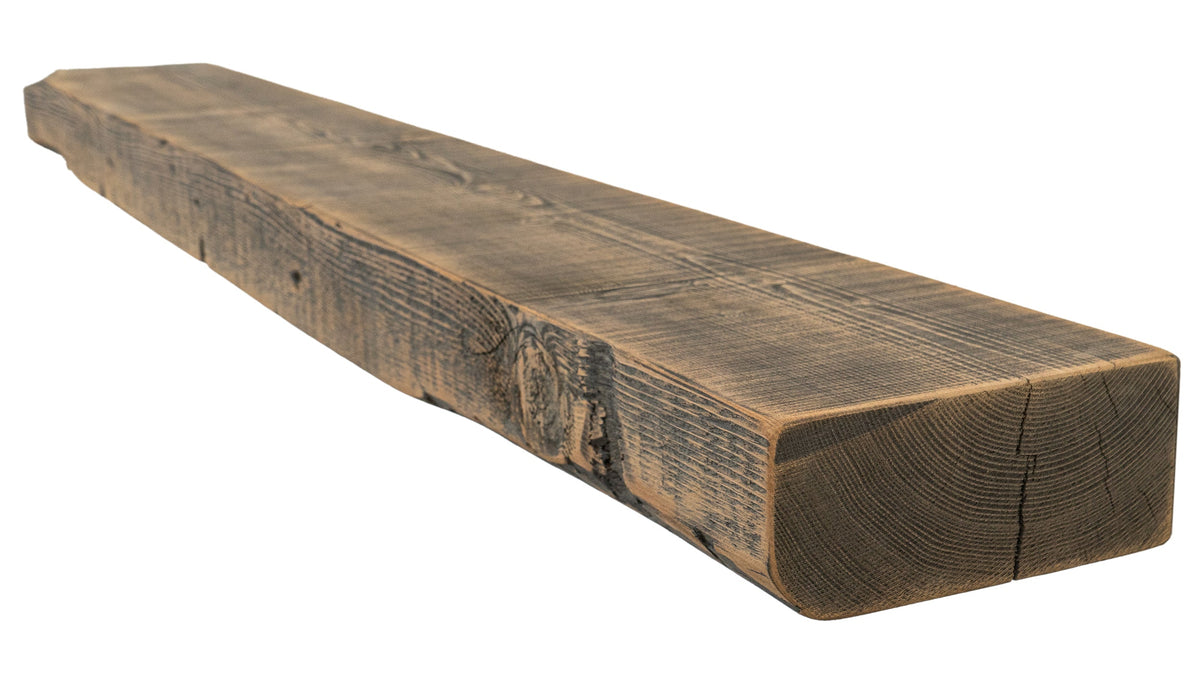 Reclaimed Wood Fireplace Mantel - Dakota Timber Co - Fireplace Mantels