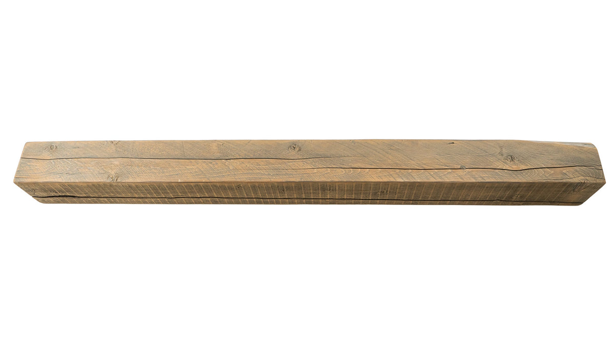 Reclaimed Wood Fireplace Mantel - Dakota Timber Co - Fireplace Mantels