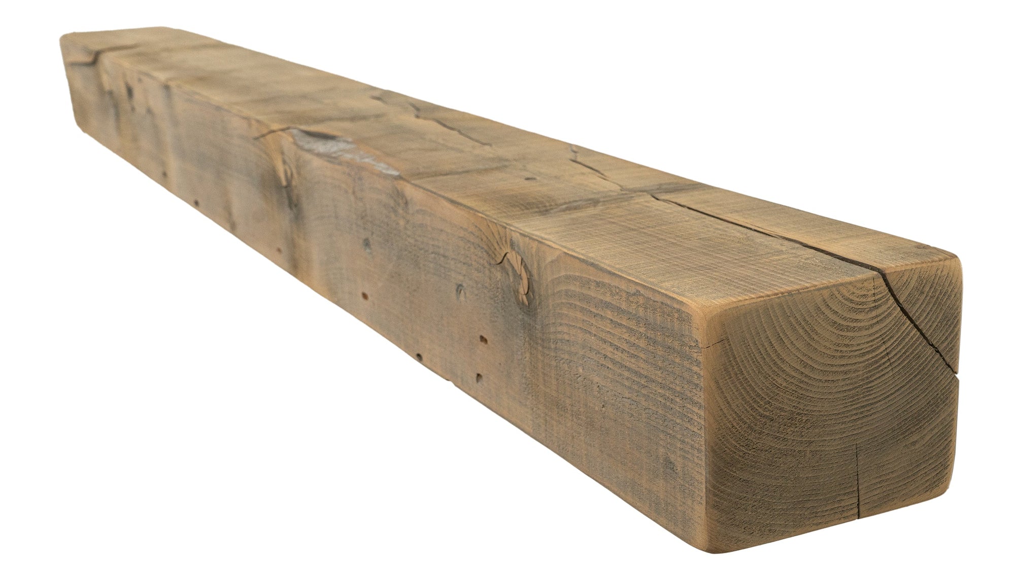 Reclaimed Wood Fireplace Mantel - Dakota Timber Co - Fireplace Mantels