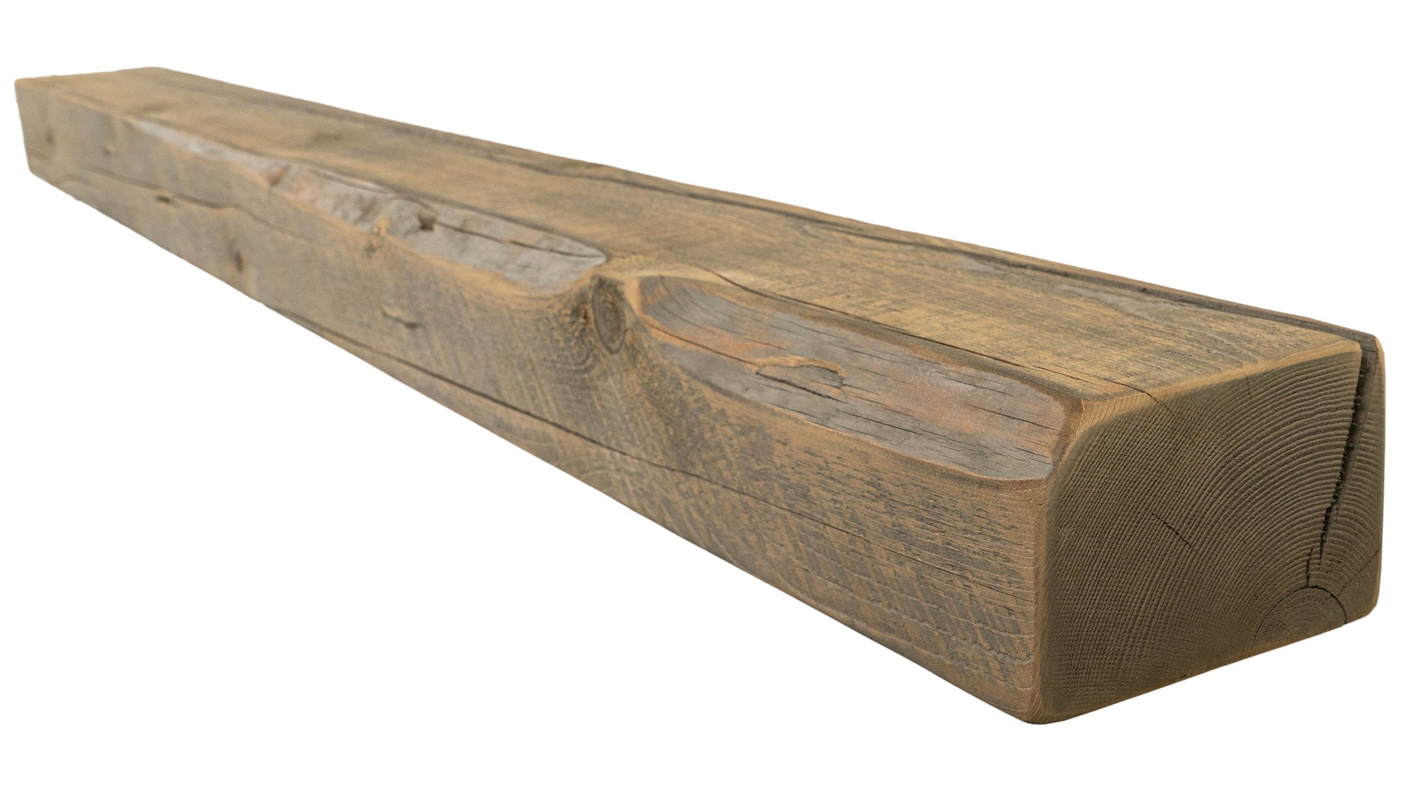Reclaimed Wood Fireplace Mantel - Dakota Timber Co - Fireplace Mantels