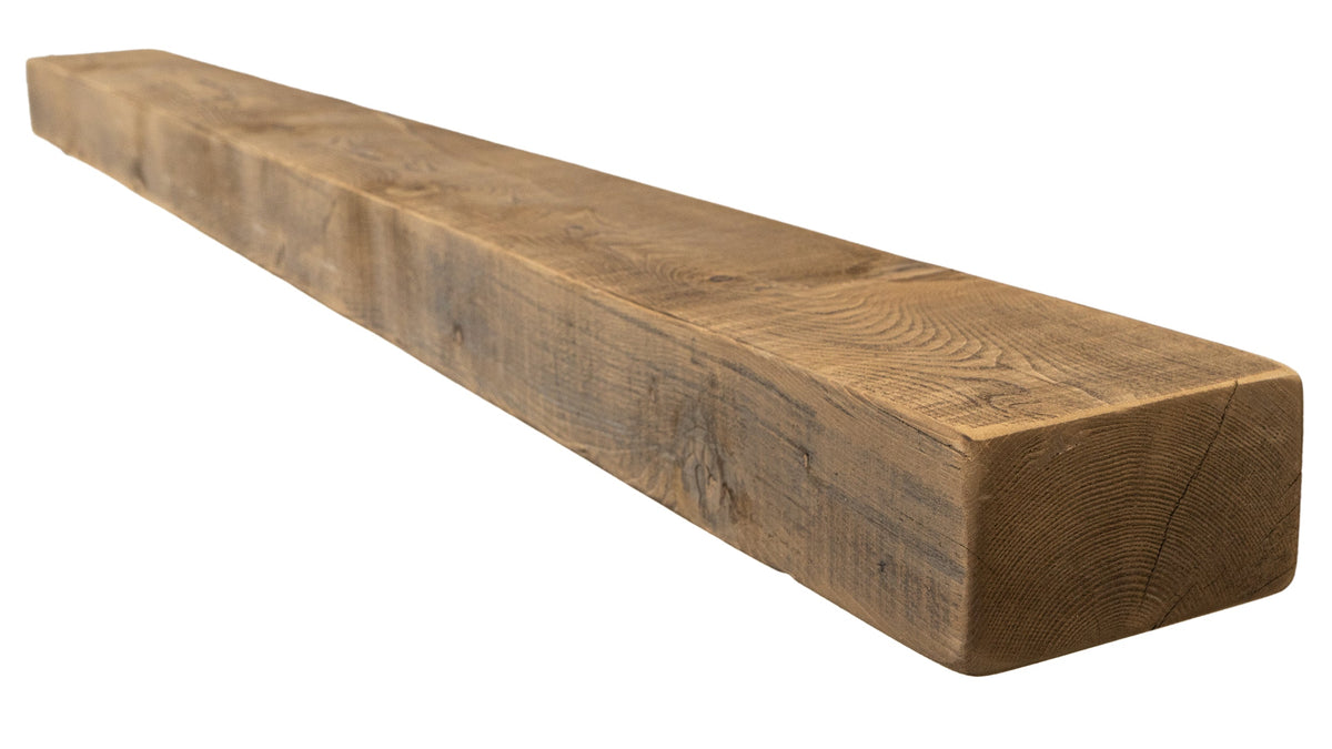 Reclaimed Wood Fireplace Mantel - Dakota Timber Co - Fireplace Mantels