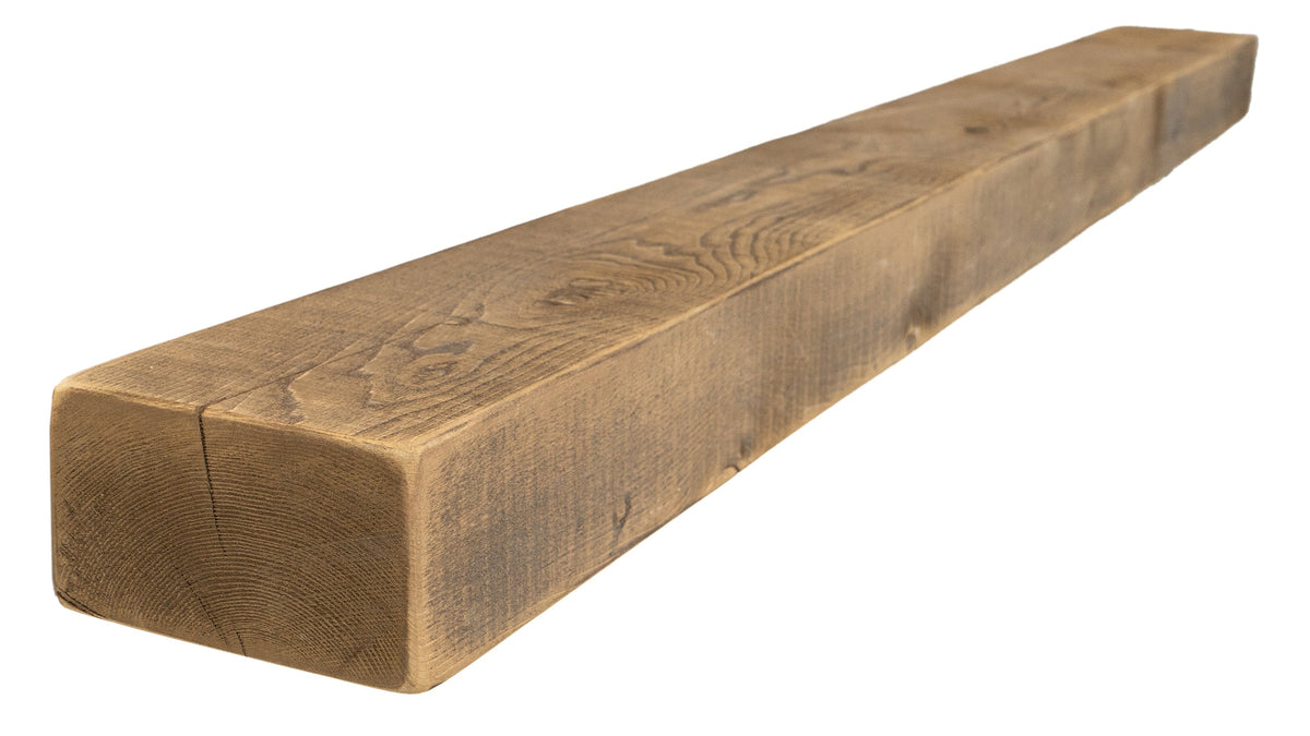 Reclaimed Wood Fireplace Mantel - Dakota Timber Co - Fireplace Mantels
