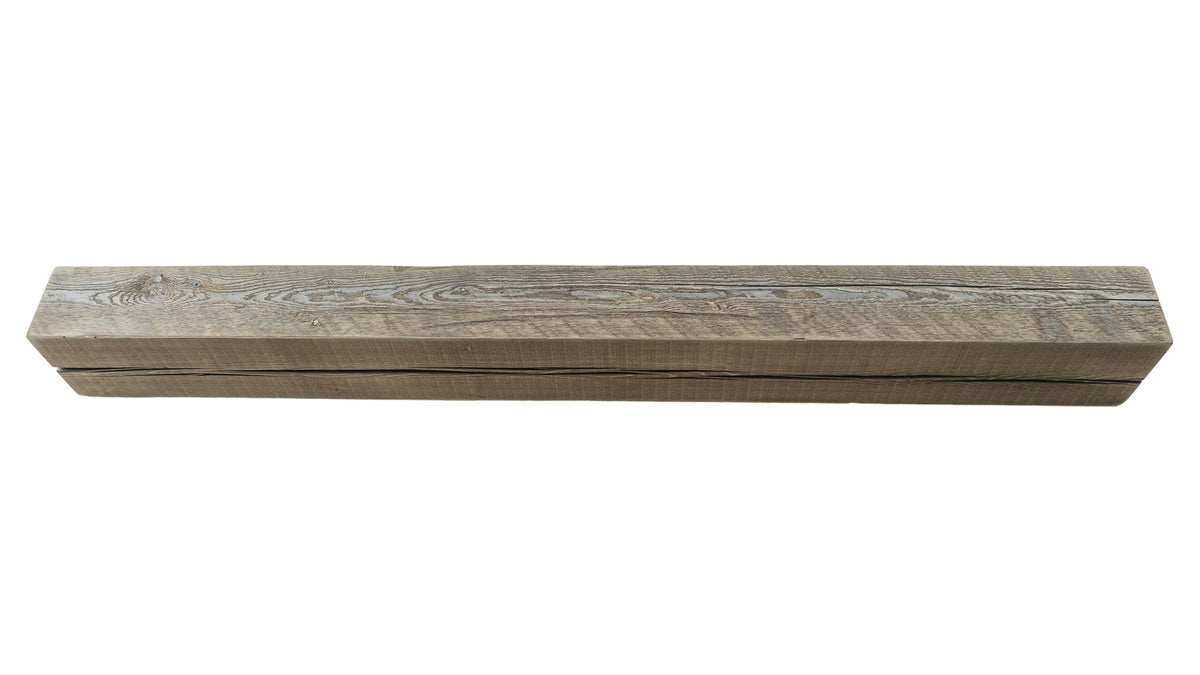 Reclaimed Wood Fireplace Mantel - Dakota Timber Co - Fireplace Mantels