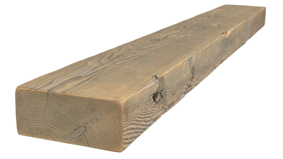 Reclaimed Wood Fireplace Mantel - Dakota Timber Co - Fireplace Mantels