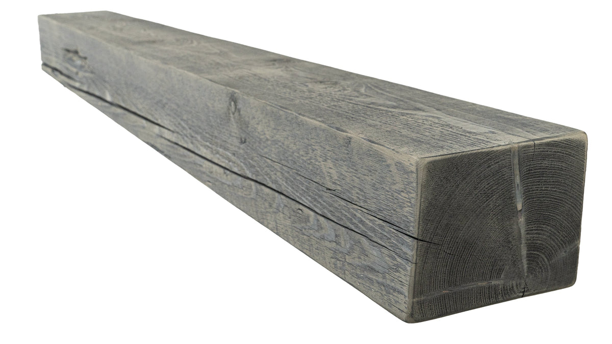 Reclaimed Wood Fireplace Mantel - Dakota Timber Co - Fireplace Mantels