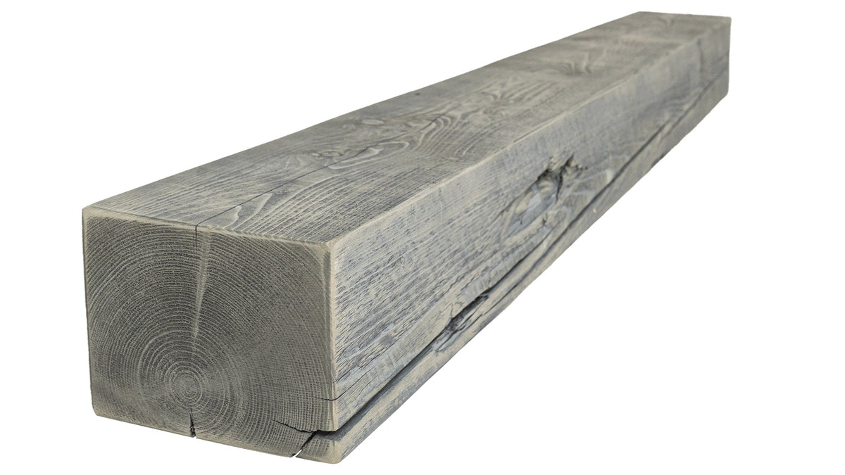 Reclaimed Wood Fireplace Mantel - Dakota Timber Co - Fireplace Mantels