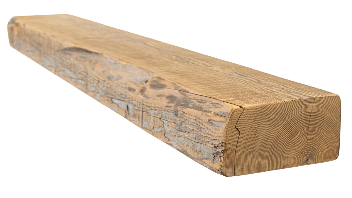 Reclaimed Wood Fireplace Mantel - Dakota Timber Co - Fireplace Mantels