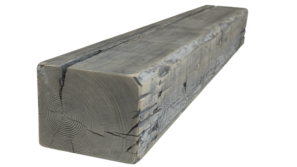 Reclaimed Wood Fireplace Mantel - Dakota Timber Co - Fireplace Mantels