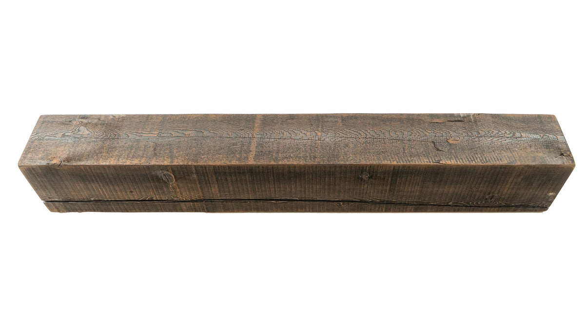Reclaimed Wood Fireplace Mantel - Dakota Timber Co - Fireplace Mantels