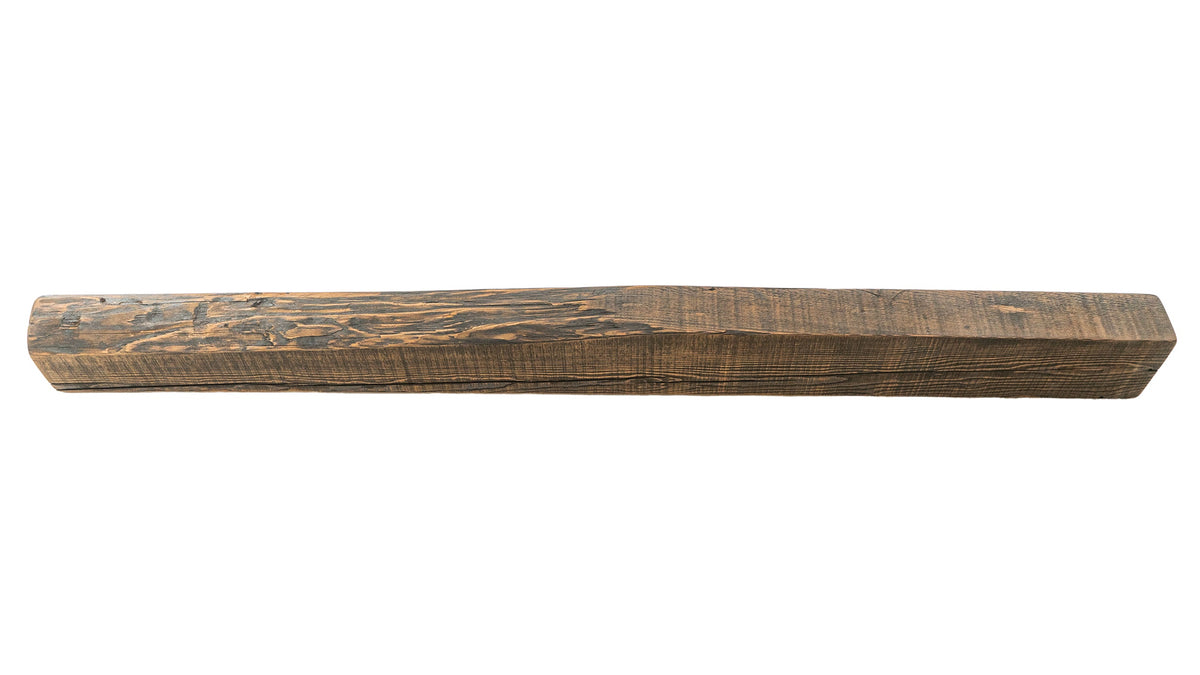Reclaimed Wood Fireplace Mantel - Dakota Timber Co - Fireplace Mantels