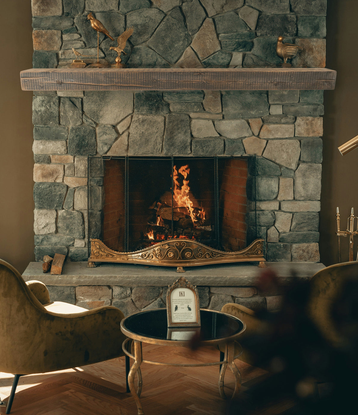 Reclaimed Wood Fireplace Mantel - Dakota Timber Co - Fireplace Mantels