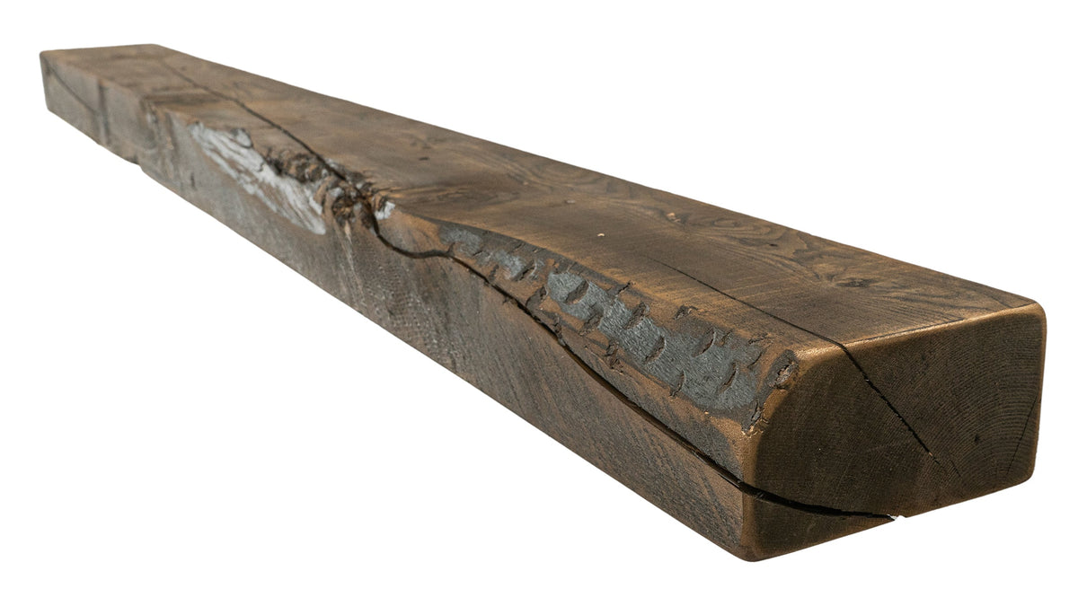 Reclaimed Wood Fireplace Mantel - Dakota Timber Co - Fireplace Mantels