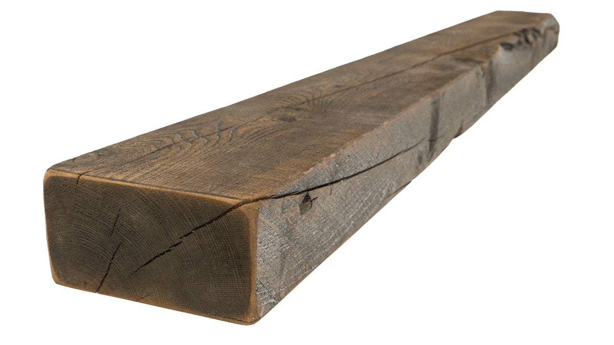 Reclaimed Wood Fireplace Mantel - Dakota Timber Co - Fireplace Mantels