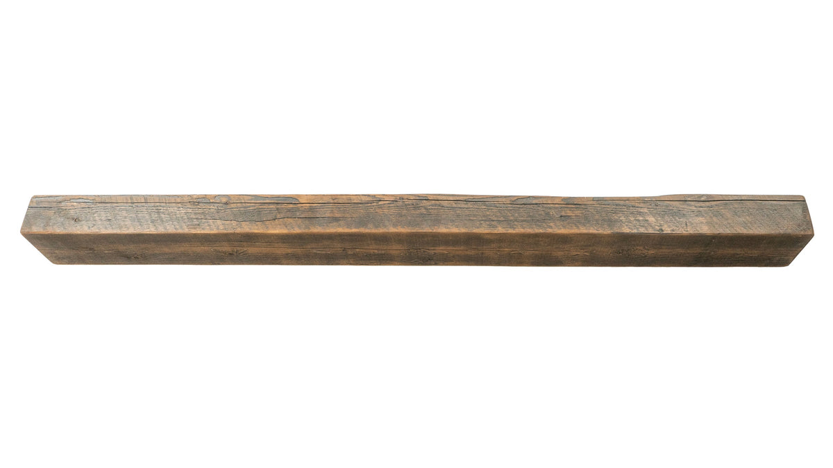 Reclaimed Wood Fireplace Mantel - Dakota Timber Co - Fireplace Mantels