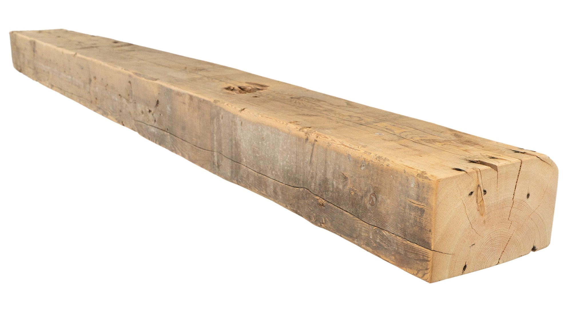 Reclaimed Wood Fireplace Mantel - Dakota Timber Co - Fireplace Mantels