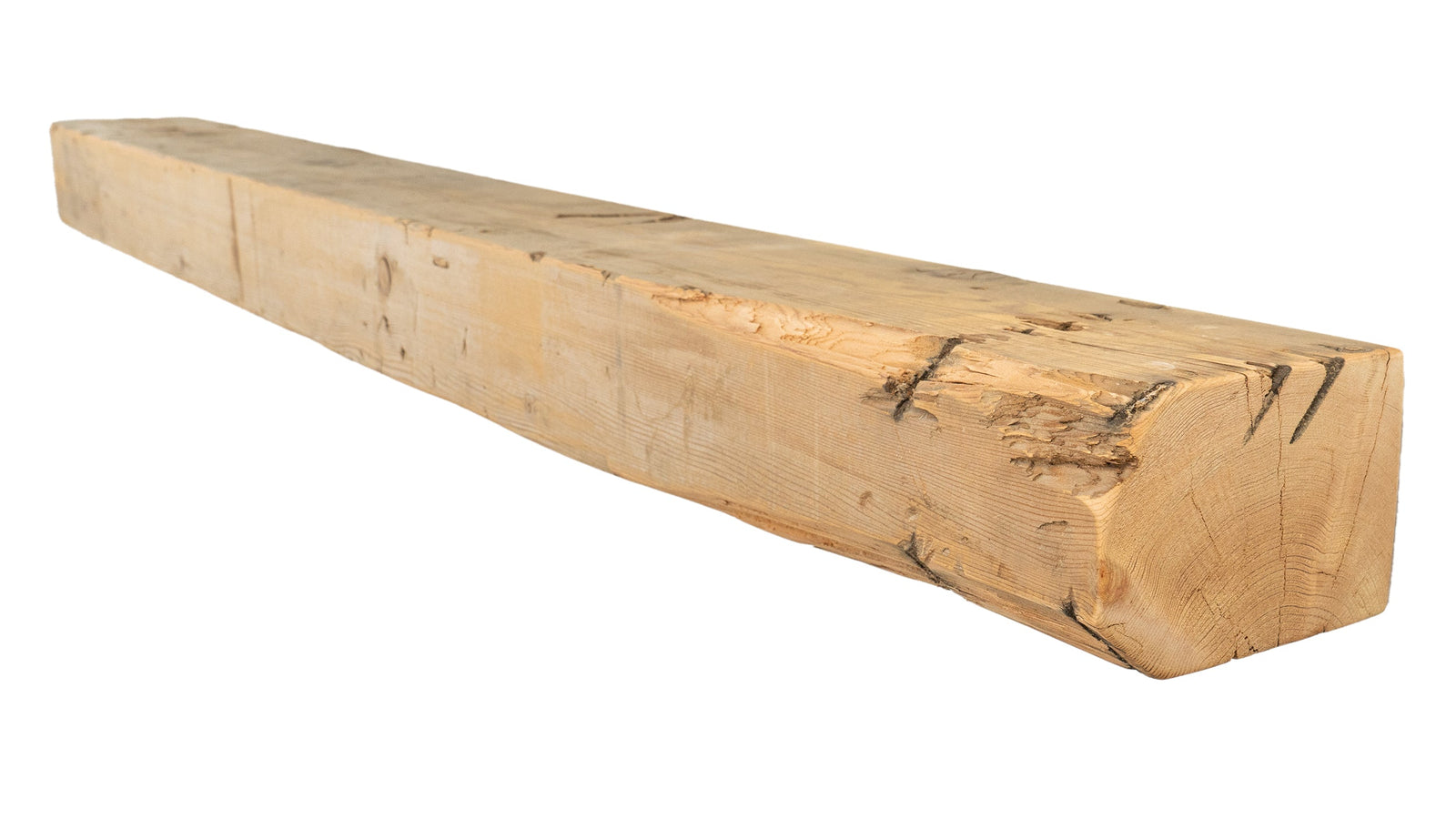 Reclaimed Wood Fireplace Mantel - Dakota Timber Co - Fireplace Mantels