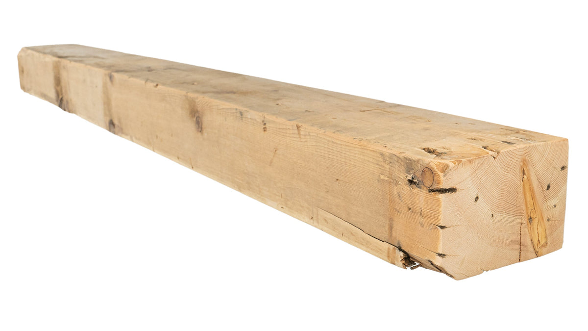 Reclaimed Wood Fireplace Mantel - Dakota Timber Co - Fireplace Mantels
