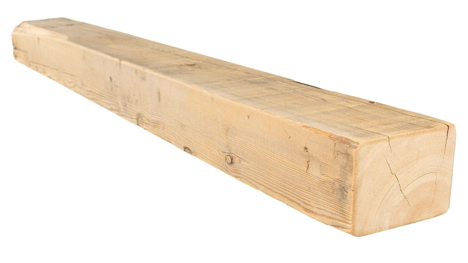 Reclaimed Wood Fireplace Mantel - Dakota Timber Co - Fireplace Mantels