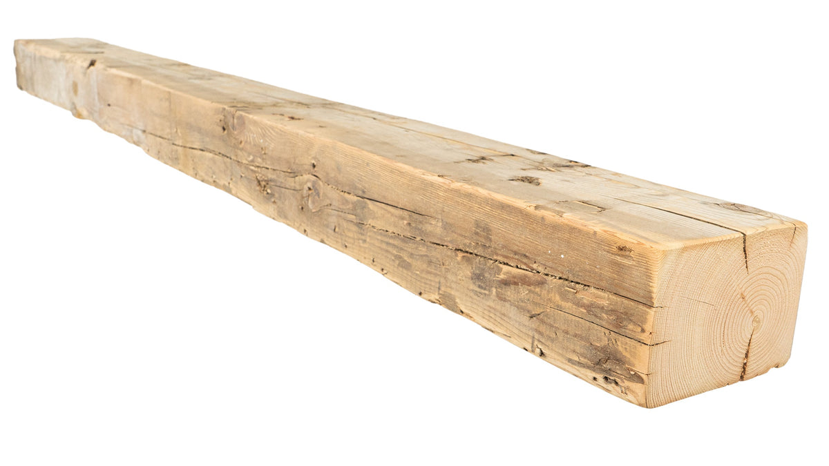 Reclaimed Wood Fireplace Mantel - Dakota Timber Co - Fireplace Mantels