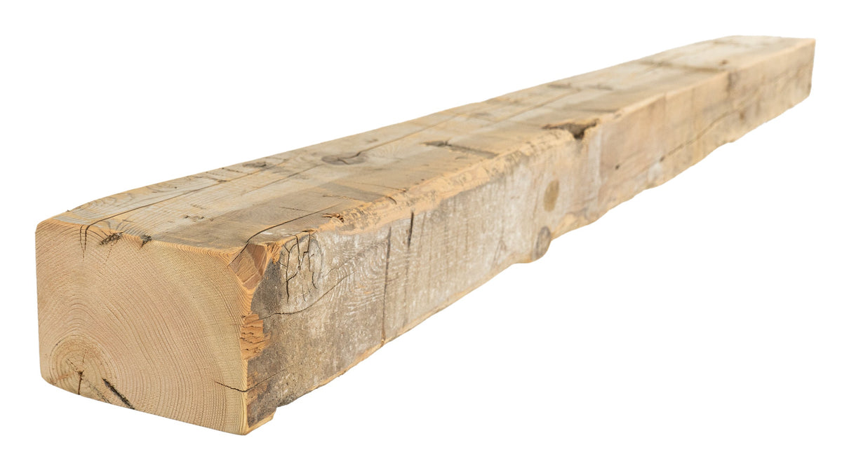 Reclaimed Wood Fireplace Mantel - Dakota Timber Co - Fireplace Mantels