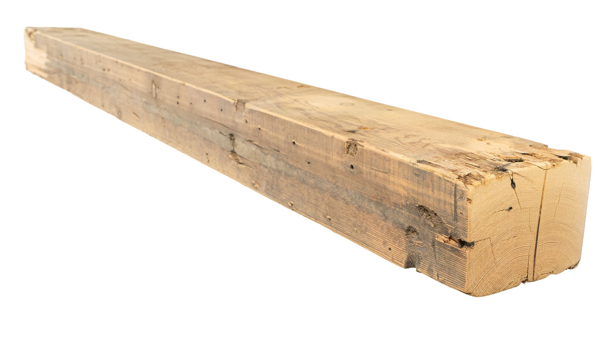 Reclaimed Wood Fireplace Mantel - Dakota Timber Co - Fireplace Mantels