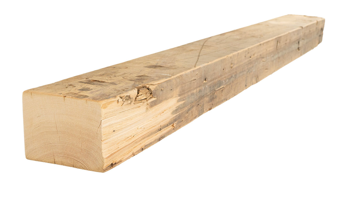 Reclaimed Wood Fireplace Mantel - Dakota Timber Co - Fireplace Mantels