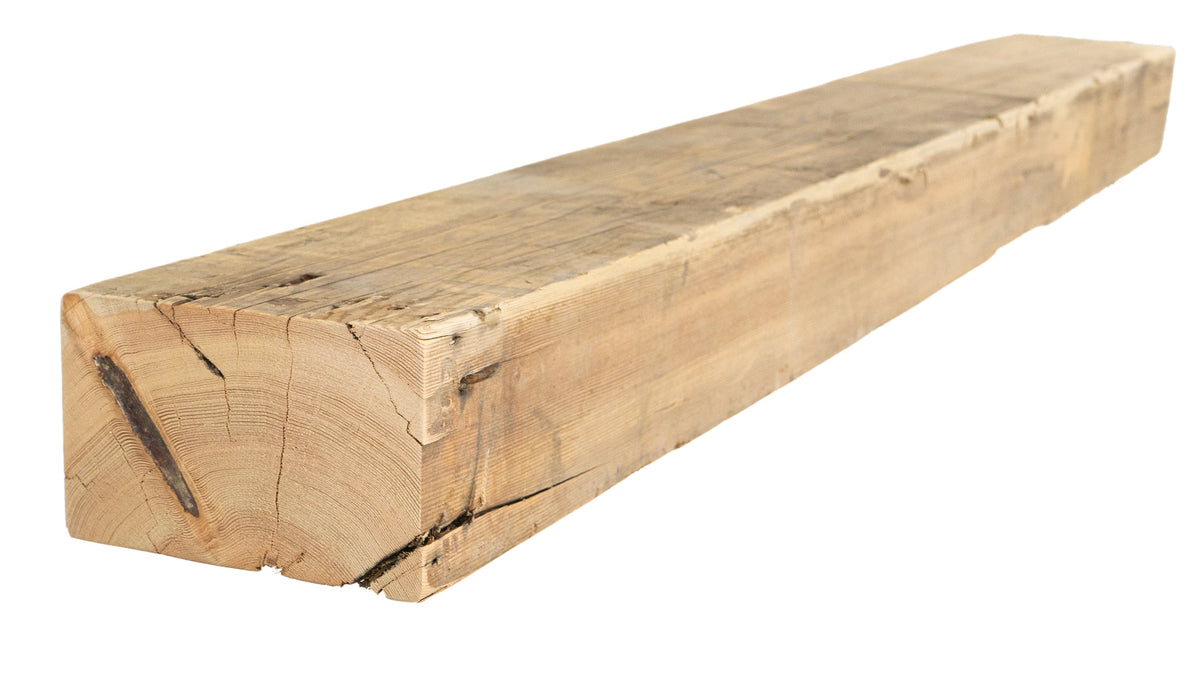 Reclaimed Wood Fireplace Mantel - Dakota Timber Co - Fireplace Mantels