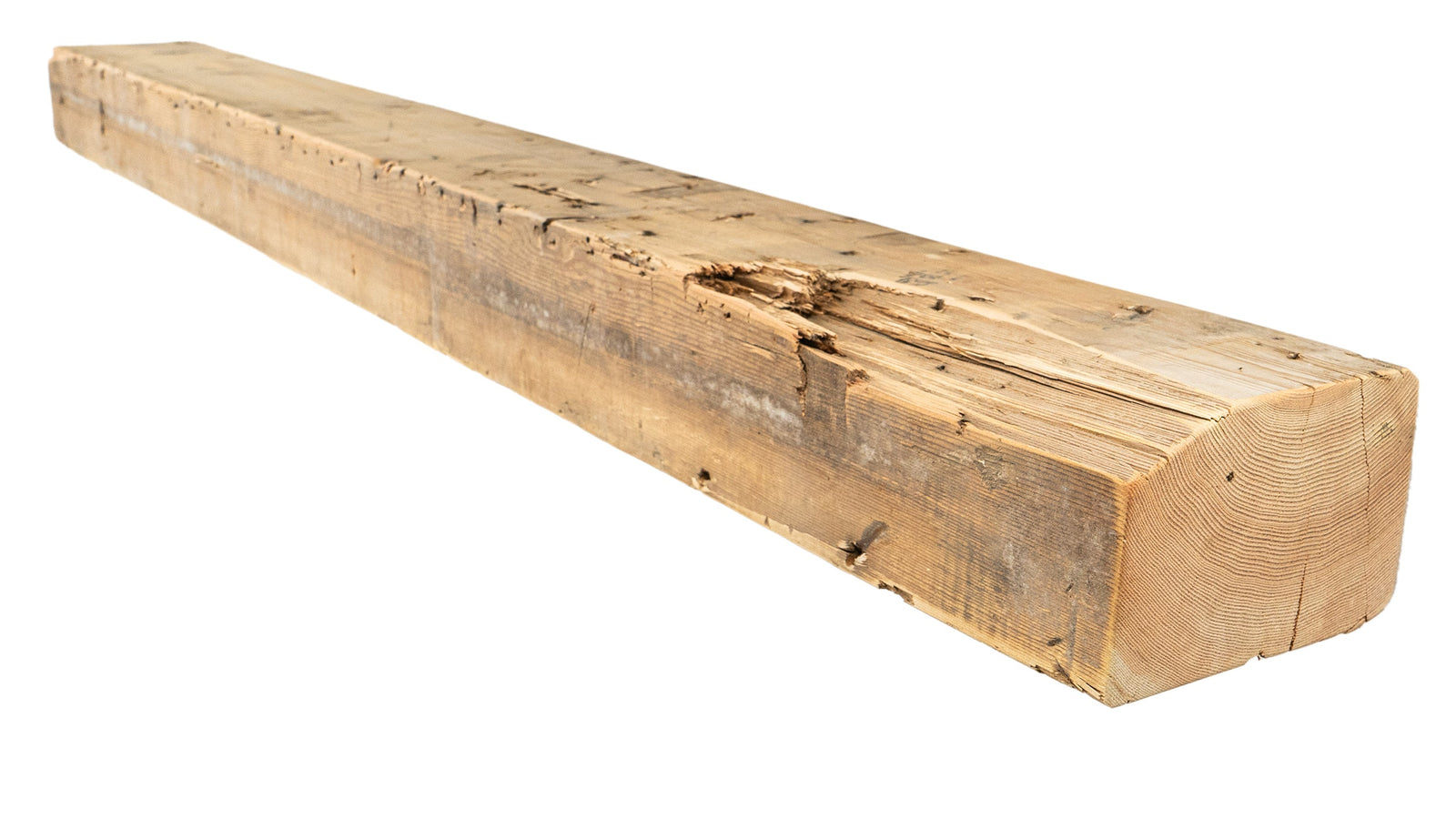 Reclaimed Wood Fireplace Mantel - Dakota Timber Co - Fireplace Mantels