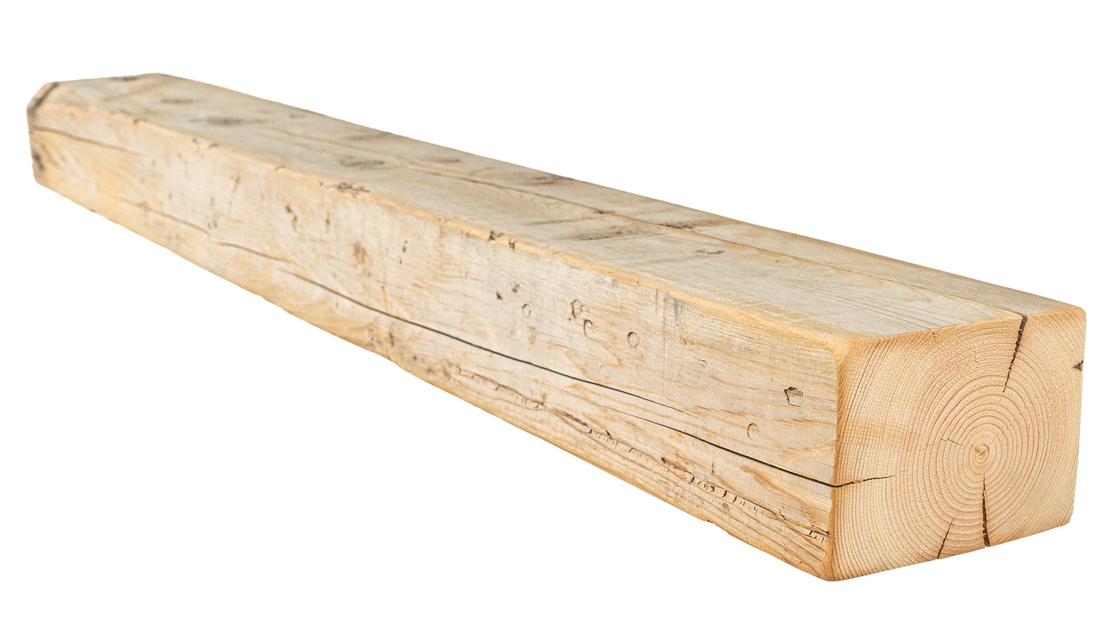 Reclaimed Wood Fireplace Mantel - Dakota Timber Co - Fireplace Mantels