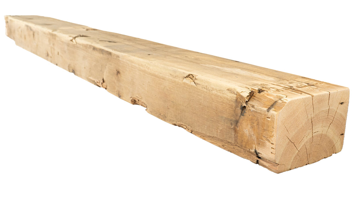 Reclaimed Wood Fireplace Mantel - Dakota Timber Co - Fireplace Mantels