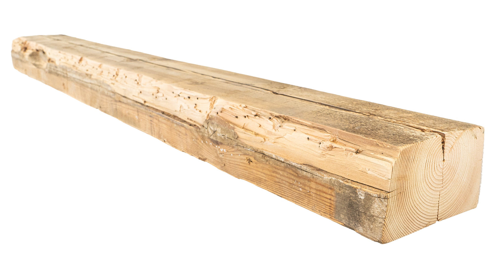 Reclaimed Wood Fireplace Mantel - Dakota Timber Co - Fireplace Mantels