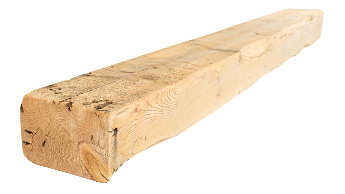 Reclaimed Wood Fireplace Mantel - Dakota Timber Co - Fireplace Mantels