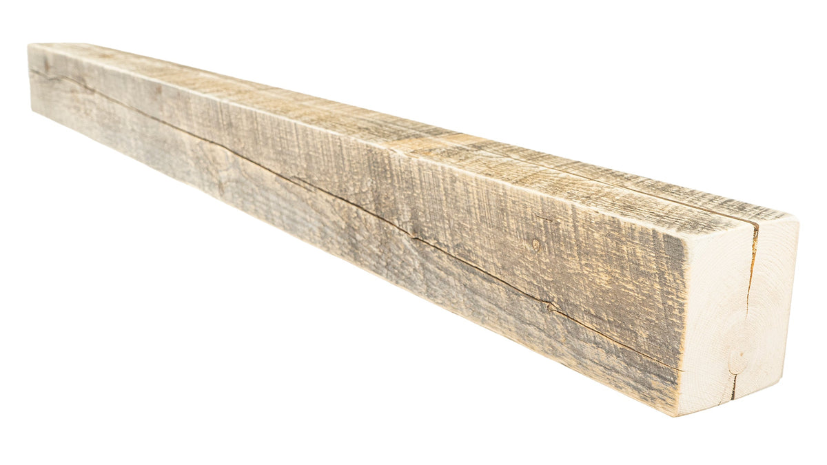 Reclaimed Wood Fireplace Mantel - Dakota Timber Co - Fireplace Mantels