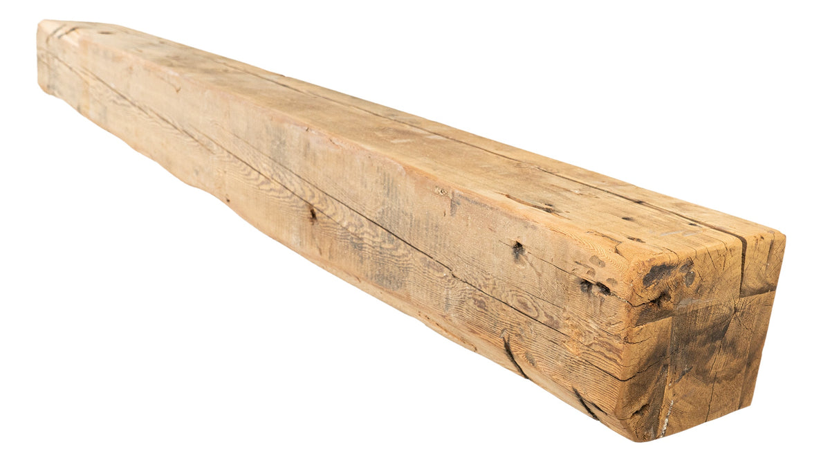 Reclaimed Wood Fireplace Mantel - Dakota Timber Co - Fireplace Mantels