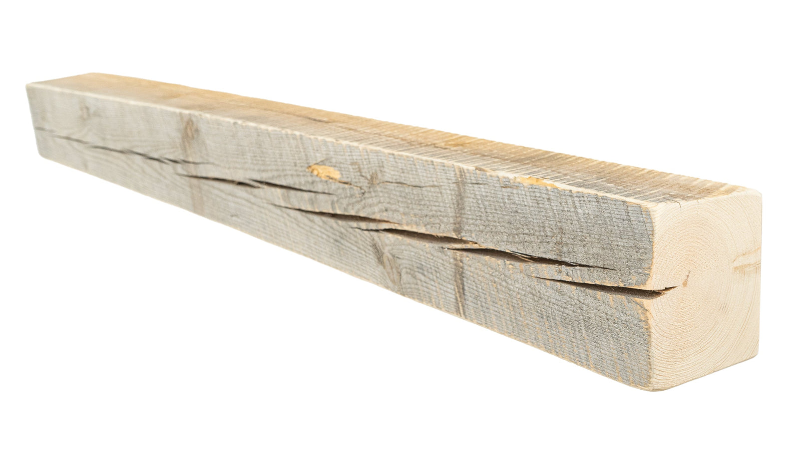 Reclaimed Wood Fireplace Mantel - Dakota Timber Co - Fireplace Mantels