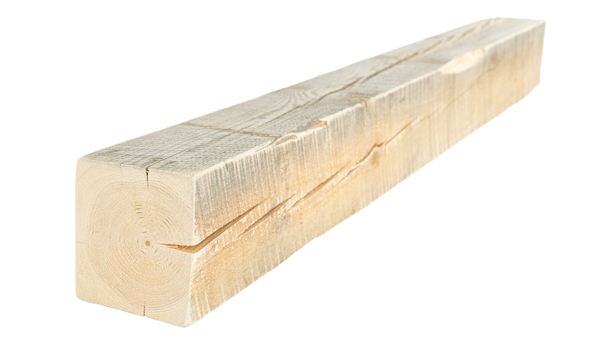 Reclaimed Wood Fireplace Mantel - Dakota Timber Co - Fireplace Mantels