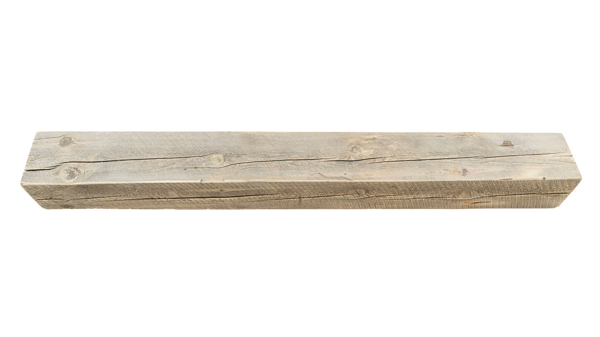 Reclaimed Wood Fireplace Mantel - Dakota Timber Co - Fireplace Mantels