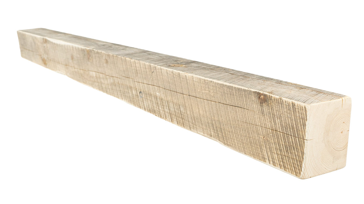 Reclaimed Wood Fireplace Mantel - Dakota Timber Co - Fireplace Mantels