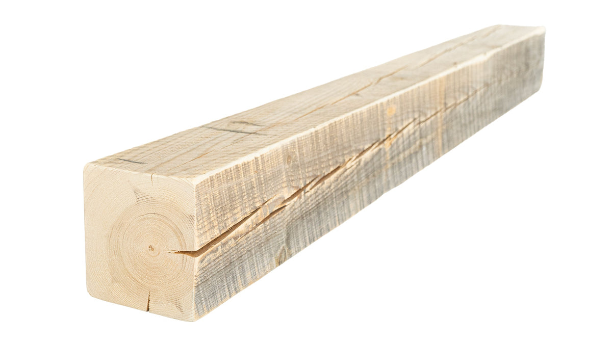Reclaimed Wood Fireplace Mantel - Dakota Timber Co - Fireplace Mantels