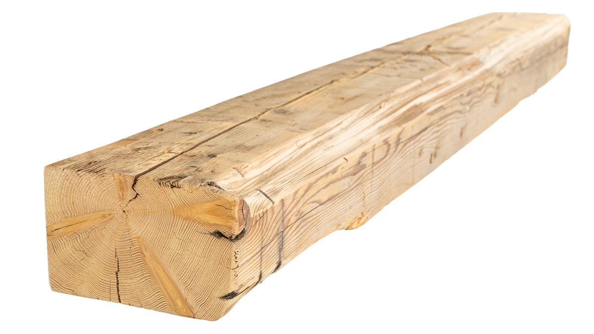 Reclaimed Wood Fireplace Mantel - Dakota Timber Co - Fireplace Mantels
