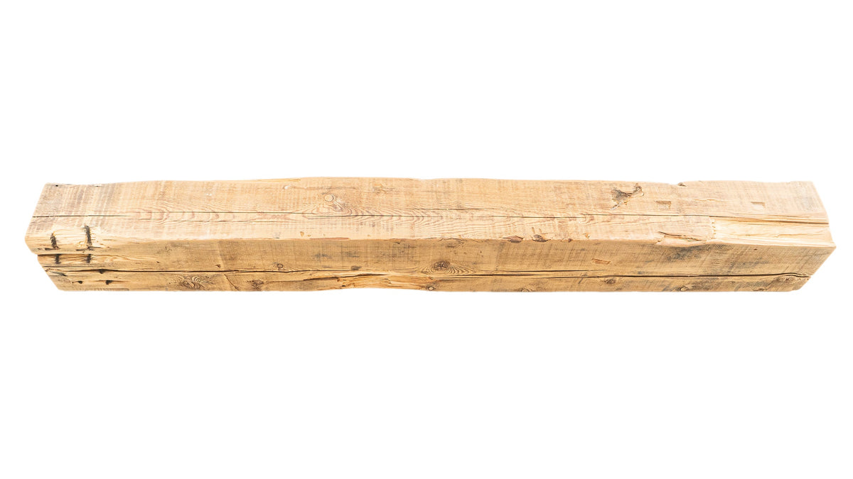 Reclaimed Wood Fireplace Mantel - Dakota Timber Co - Fireplace Mantels