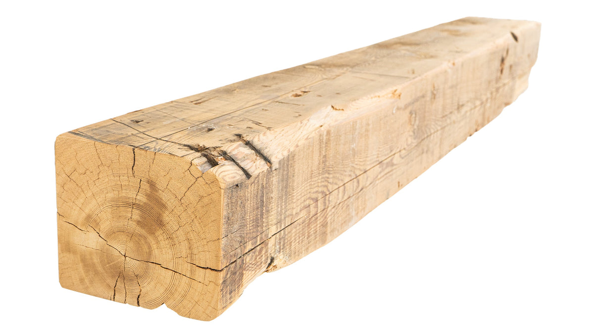 Reclaimed Wood Fireplace Mantel - Dakota Timber Co - Fireplace Mantels