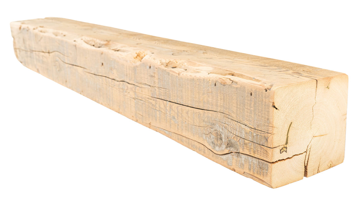 Reclaimed Wood Fireplace Mantel - Dakota Timber Co - Fireplace Mantels