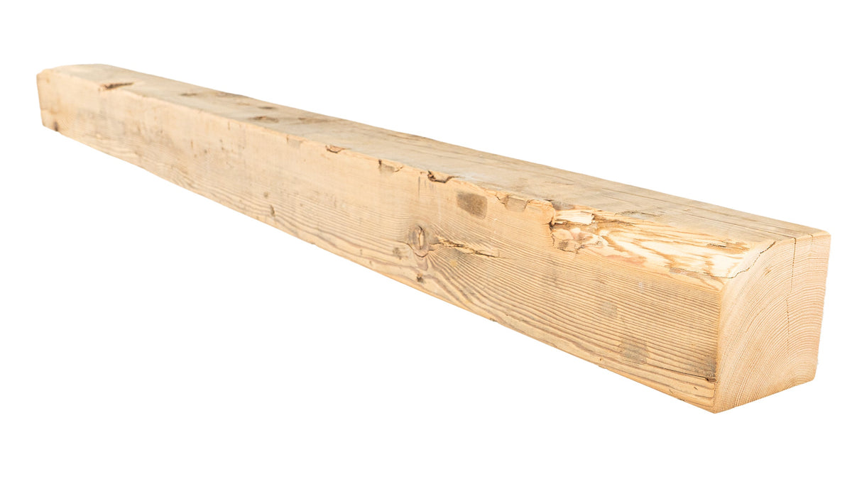 Reclaimed Wood Fireplace Mantel - Dakota Timber Co - Fireplace Mantels
