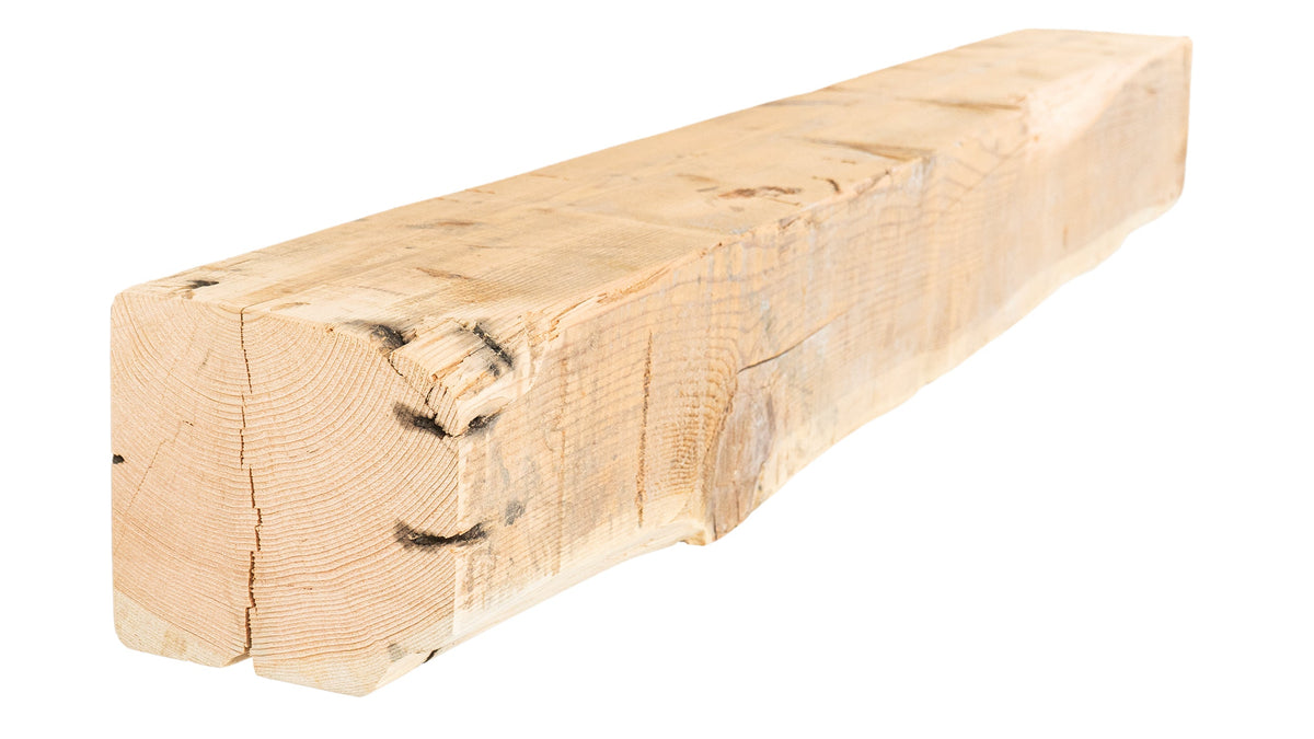 Reclaimed Wood Fireplace Mantel - Dakota Timber Co - Fireplace Mantels