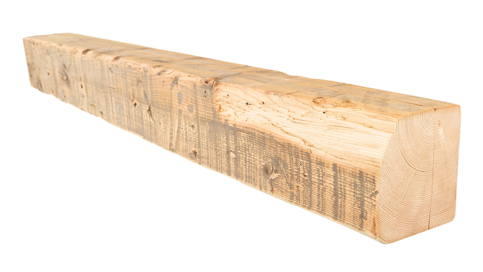 Reclaimed Wood Fireplace Mantel - Dakota Timber Co - Fireplace Mantels