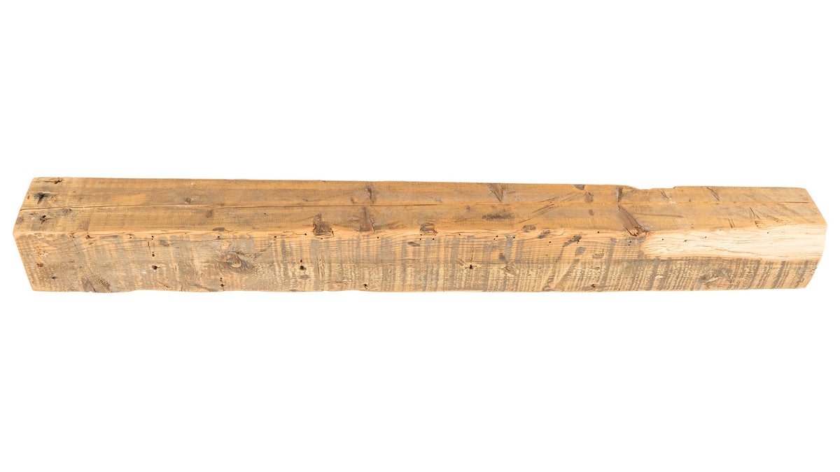 Reclaimed Wood Fireplace Mantel - Dakota Timber Co - Fireplace Mantels