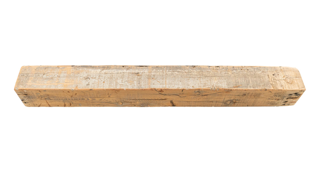 Reclaimed Wood Fireplace Mantel - Dakota Timber Co - Fireplace Mantels