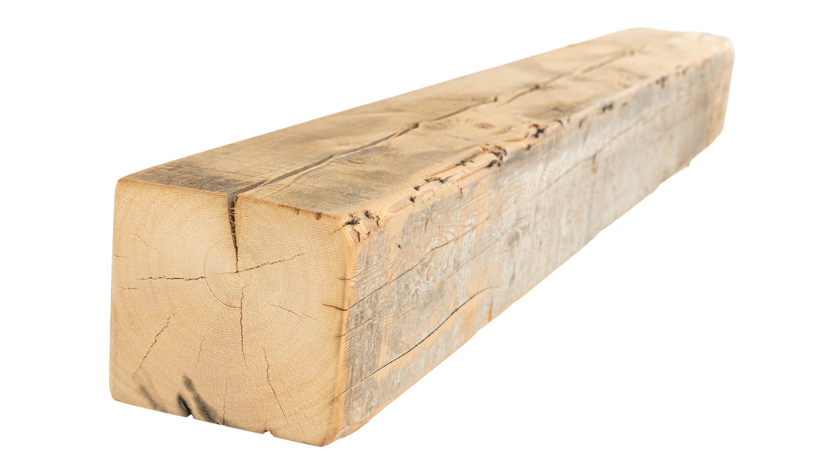 Reclaimed Wood Fireplace Mantel - Dakota Timber Co - Fireplace Mantels